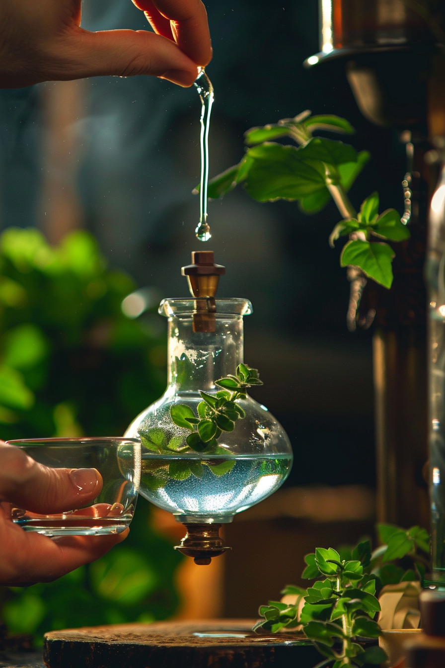 Close up of Coffee Machine